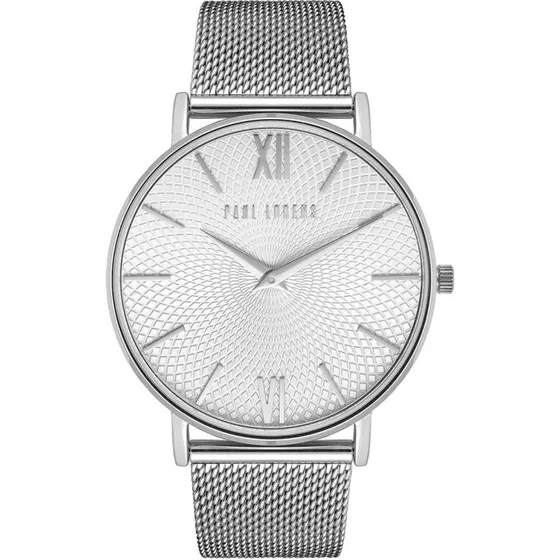 Paul Lorens PL11989B7-3C1 Zegarek Damski Srebrny 40 mm