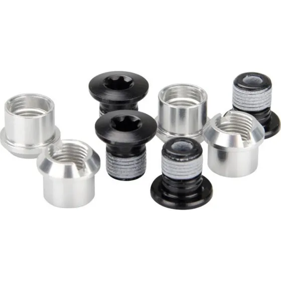 SHIMANO DEORE XT M8x9,1mm komplet śrubek do konwertera srebrny