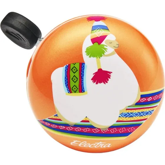 Electra Alpaca Dzwonek Rowerowy, Pomarańczowy, Aluminium