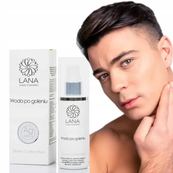 Lana Luxury Cosmetics Woda po goleniu 100ml na podrażnienia