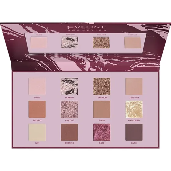 Eveline Shocking Nudes – paleta 12 cieni do powiek