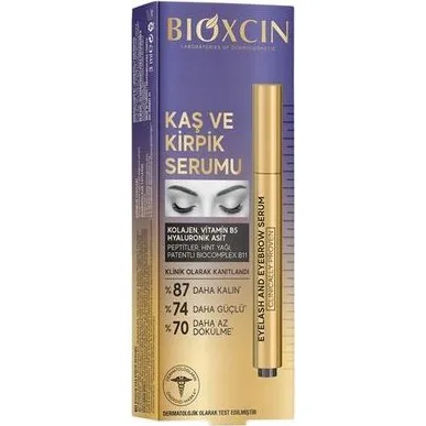 Bioxcin Serum do brwi/rzęs z kolagenem i kwasem hialuronowym 5ml
