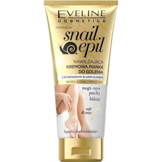 Eveline Snail Epil Pianka do Golenia z Śluzem Ślimaka 175 ml