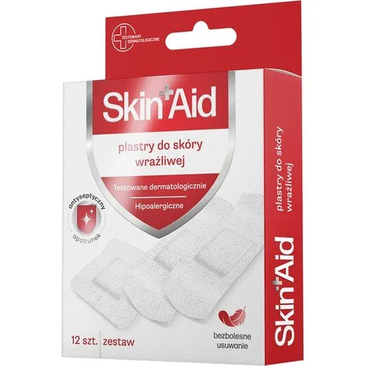 Skin Aid Plastry do skóry wrażliwej 12 szt.