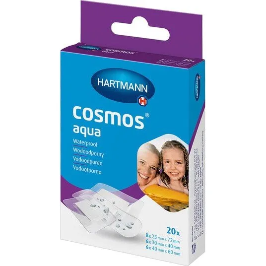Cosmos Aqua Plastry Wodoodporne 3 Rozmiary x 20