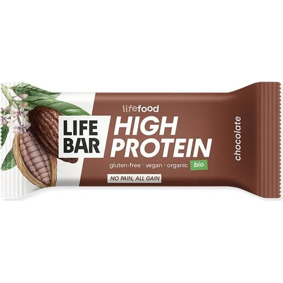 Lifefood Baton Proteinowy z Czekoladą Raw 40g Bio