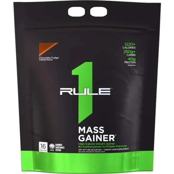 Rule 1 Mass Gainer 5120 g, Czekoladowo-Orzechowy