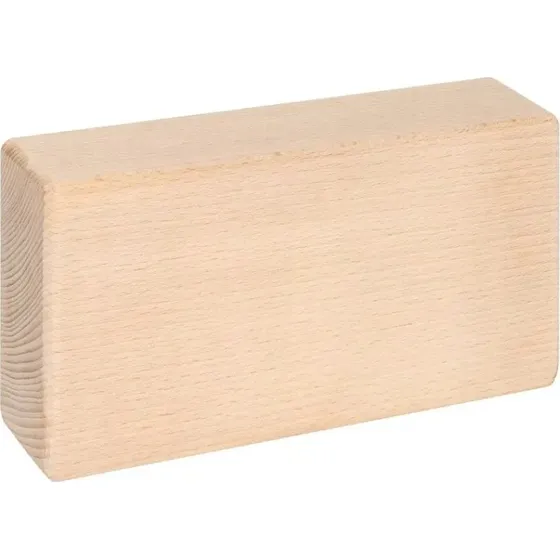 OmmYoga basic Drewniany Klocek do Jogi Buk