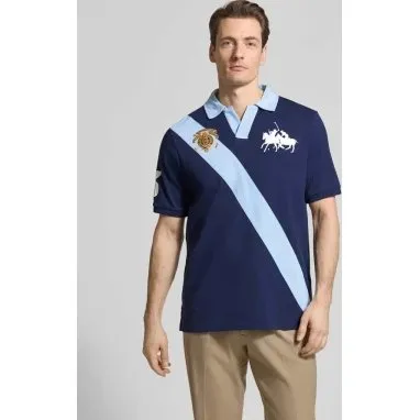 Polo Ralph Lauren Polo Bawełniane Męskie Granatowe 710B14221