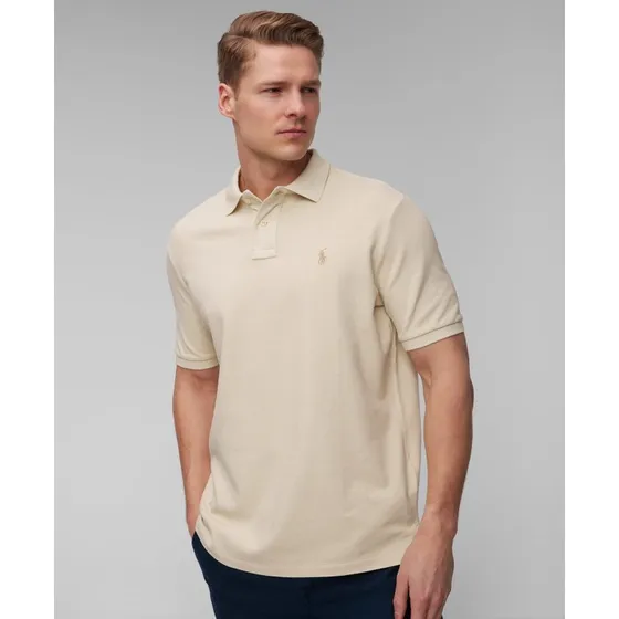 Polo Ralph Lauren Polo Beżowe Slim Fit 710910898-101