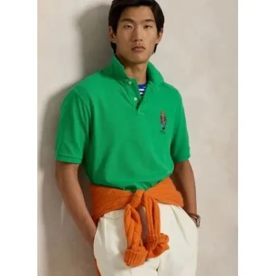 Polo Ralph Lauren Polo Bawełniane Zielone Classic Fit