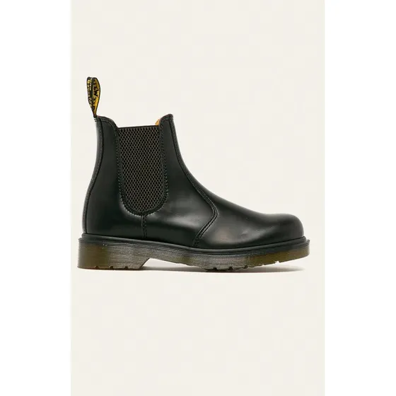 Dr. Martens 2976 Yellow Stitch Black Smooth