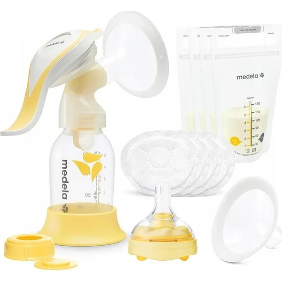 Medela Harmony Flex Ręczny Laktator 2-fazowy - Żółty