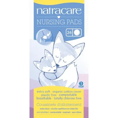Natracare EKO Wkładki Laktacyjne 26 szt. Bio Bawełna