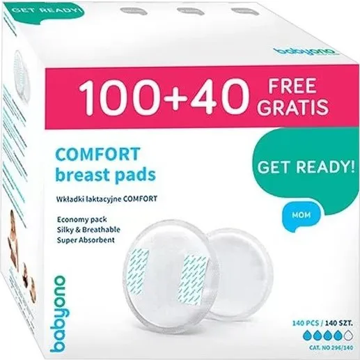 BabyOno Comfort 140 szt. (100+40 gratis)