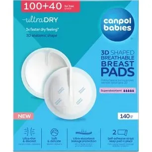 Canpol Babies Wkładki Laktacyjne 3D 140 szt