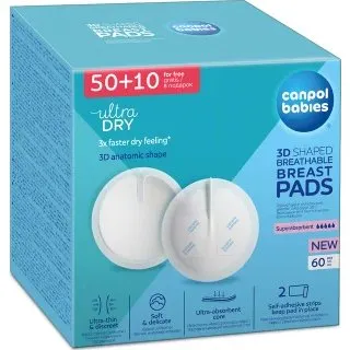 Canpol Babies Wkładki Laktacyjne 3D Ultrachłonne 60 szt