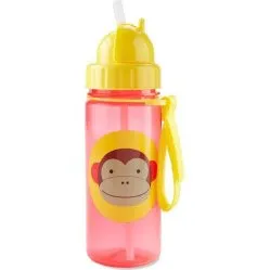 Skip Hop Małpa z Słomką 385 ml