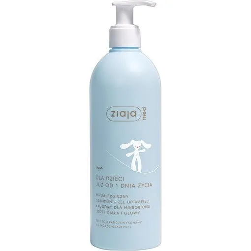 Ziaja Med Hipoalergiczny szampon + żel do kąpieli 400 ml