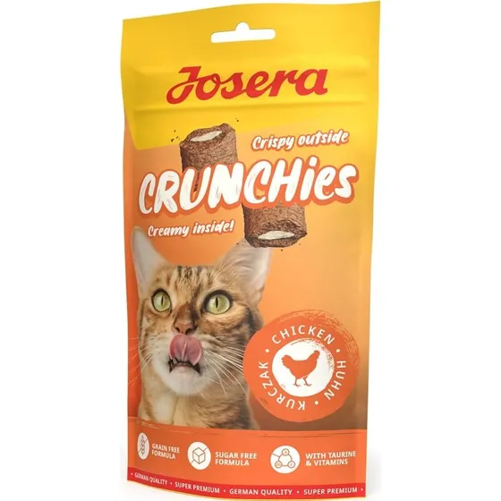 Josera Crunchies Chicken 60g – chrupiąca przekąska z kurczakiem
