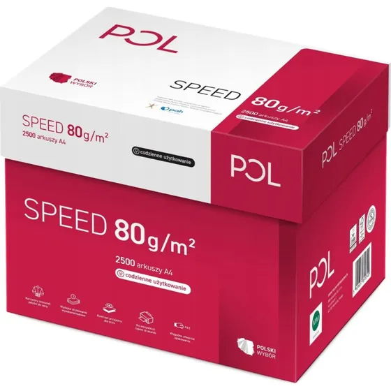Polspeed Papier Ksero A3 80g 5 ryz 500szt CIE153