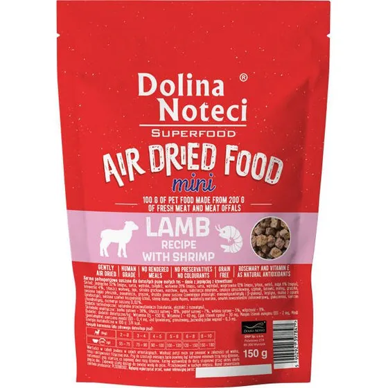 Brieder Dolina Noteci SuperFood Mini Jagnięcina z Krewetkami 1kg