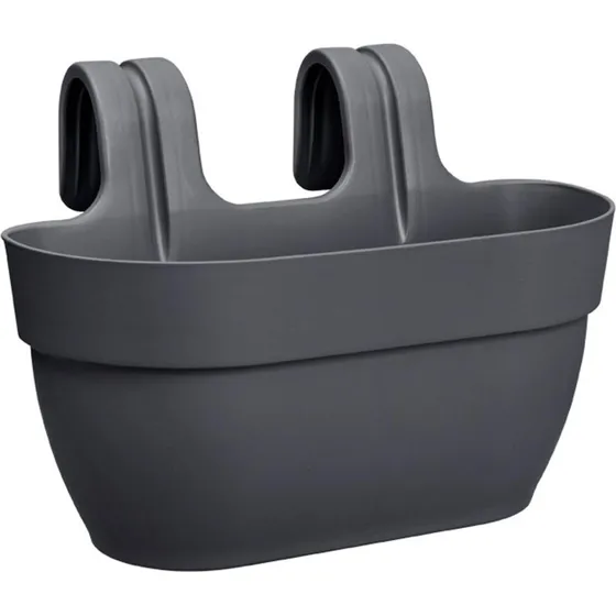 Vibia Easy Hanger M antracyt, doniczka na poręcz