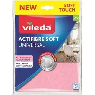 Vileda Actifibrte Soft 2 ściereczki mikrofibrowe