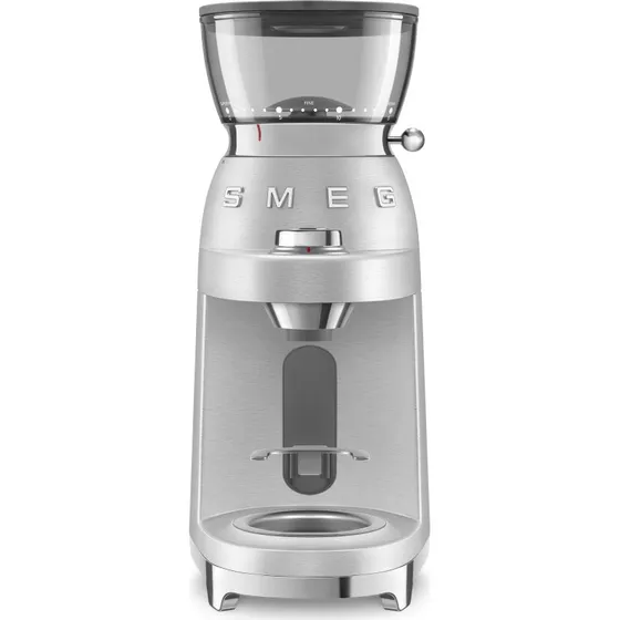 Smeg Minipro CGF02SSEU Młynek do kawy aluminiowy