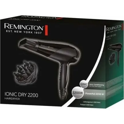 Remington D3198 suszarka 2200W z jonizacją, koncentrator, dyfuzor