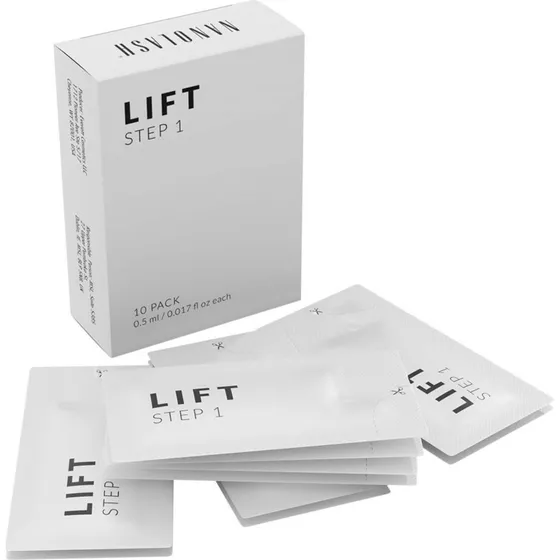 Nanolash Step 1 Lift - Aktywator do liftingu rzęs (10 saszetek)
