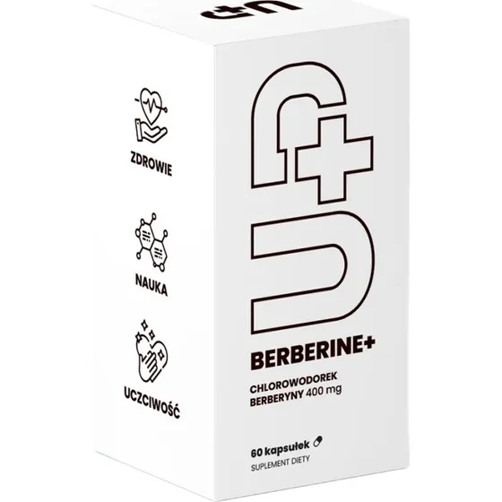 UP Health Pharma Berberine 60 kapsułek - Ekstrakt z korzenia berberysu