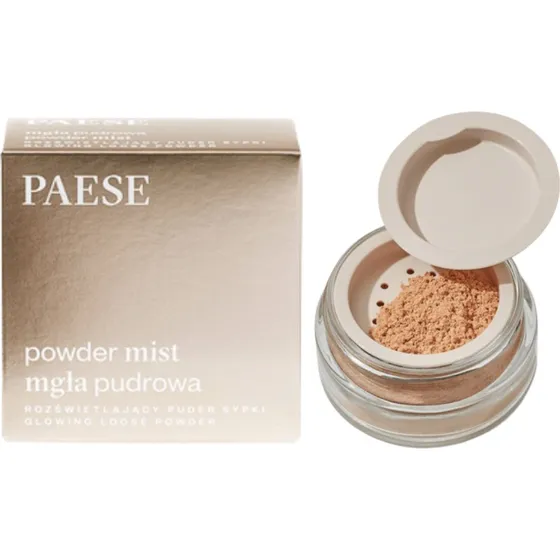 Paese Powder Mist Glowing Loose Powder 02 Natural Beige, 5 g