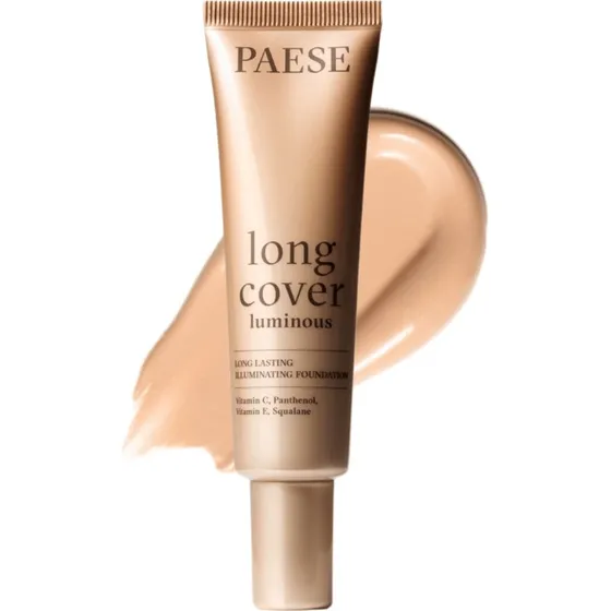 Paese Long Cover Luminous Brightening Foundation 1.0W Light Beige 30ml