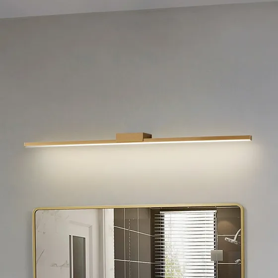 Lucande Kivana L90 LED Lampa Ścienna IP44 Miedź 90 cm