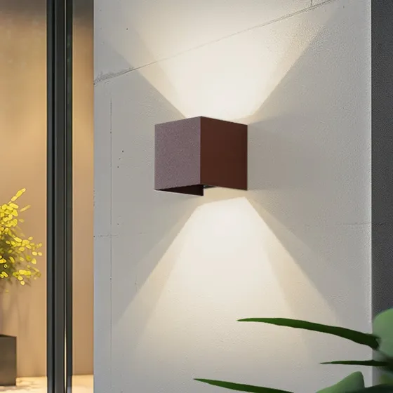 Lindby Dara Smart LED Kinkiet Zewnętrzny CCT RGB Tuya