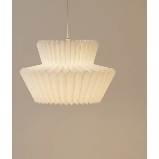 Lindby Magali Lampa Wisząca Biała Papierowa Ø 45 cm