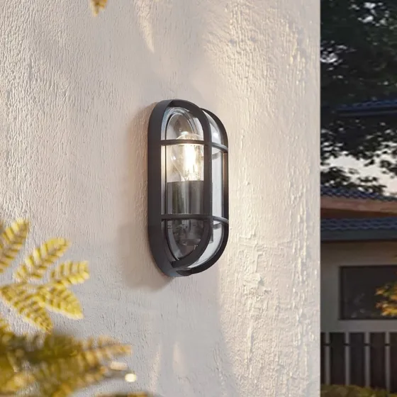Lucande Serine Lampa Ogrodowa H27,1 Czarna - Aluminium