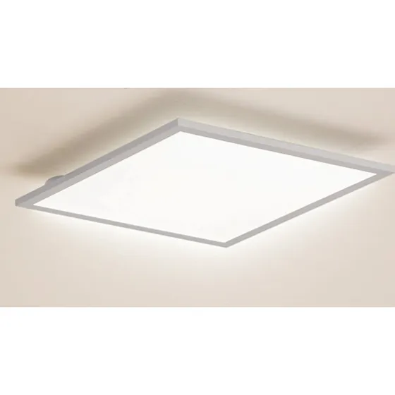Lindby Enhife Lampa Sufitowa LED 40x40 cm Biała