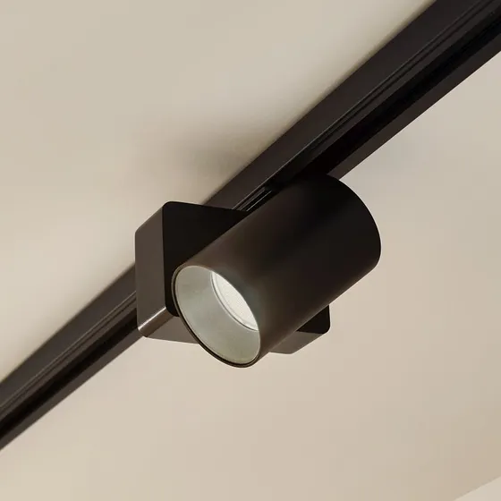 Lindby Linaro/Brinja Reflektor LED szynowy, czarny, aluminium