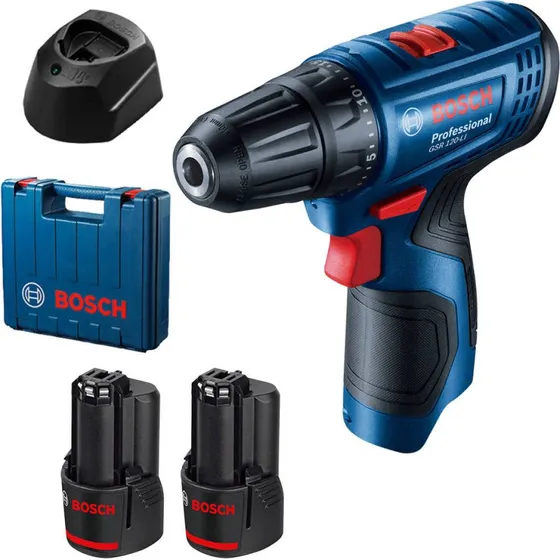 Bosch GSR 120-Li Professional 12V 2x2,0Ah