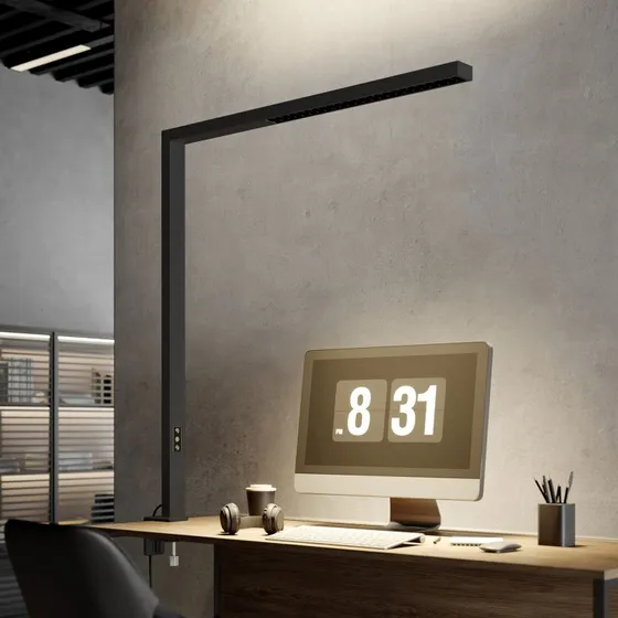 Arcchio Lampa LED Jolinda czarna, aluminium, ściemniana