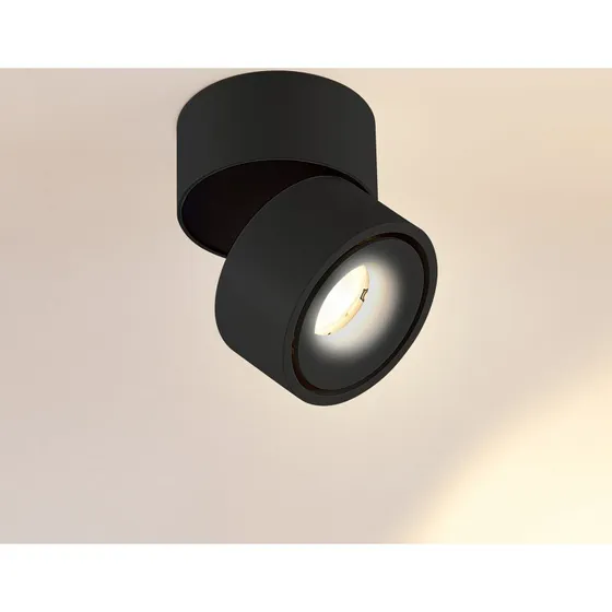 Arcchio Rotari LED Reflektor Natynkowy 8,9W Czarny