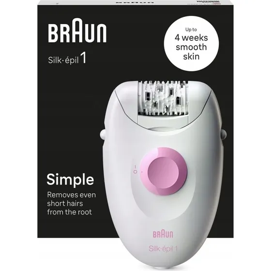 Braun Silk·épil 1 1-010 - Depilator zasilany sieciowo