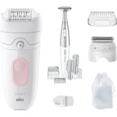 Braun Silk-epil 5 SensoSmart + Nasadki + Trymer do bikini