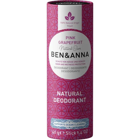 Ben & Anna Dezodorant w Sztyfcie Pink Grapefruit 40 g