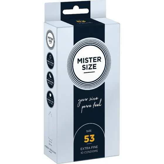 Mister Size prezerwatywy 53mm (10 sztuk)