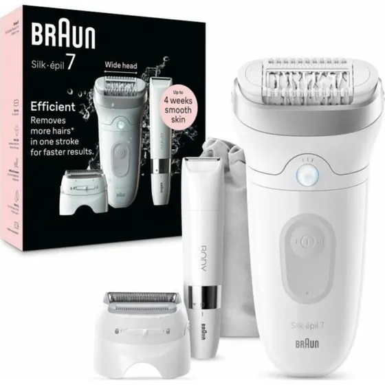 Braun Silk-épil 7 7-441 Depilator elektryczny, biały