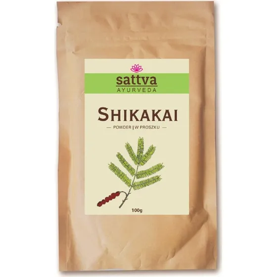 Sattva Powder Shikakai – naturalny proszek do włosów 100g
