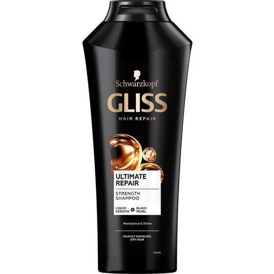 Gliss Kur Ultimate Repair Shampoo 250ml - dla włosów zniszczonych
